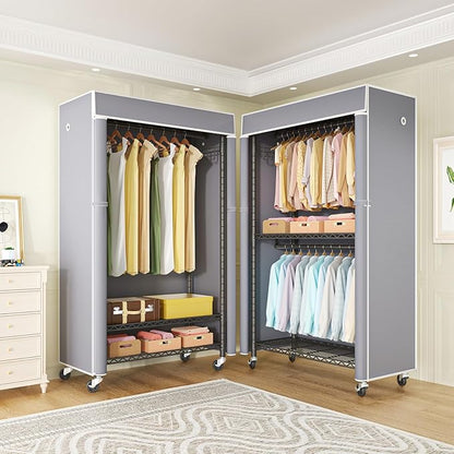 FUTASSI Black Clothing Rack