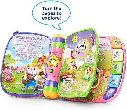 VTech Musical Rhymes Book, Pink