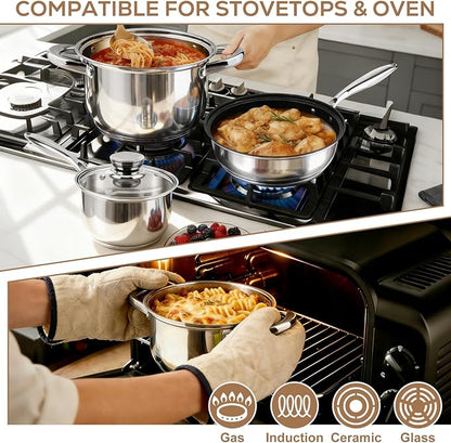 Stainless Steel Cookware Set