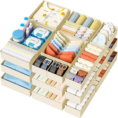 DIMJ Drawer Organizer Clothes