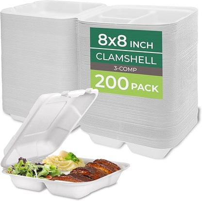Freshware Clamshell Food Containers