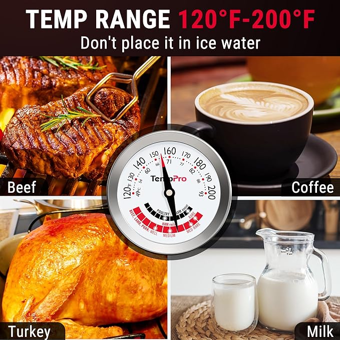 TempPro APT200 2 Pcs Meat Thermometer