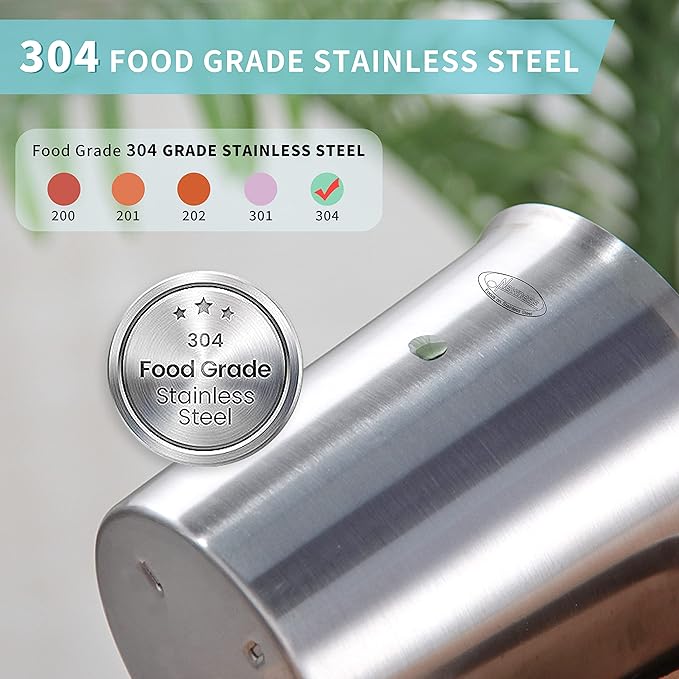 Measuring Cup, Newness Stainless Steel Measuring Cup