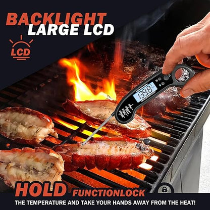 Meat Thermometer Digital, Instant Read Meat Thermometer