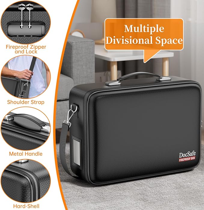 DocSafe Fireproof Document Box