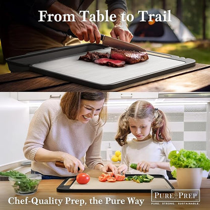 PURE-PREP Titanium Cutting Boards