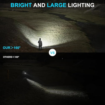 WUBEN C3 Flashlight 1200 High Lumens Rechargeable Flashlights 6 Modes Super Bright IP68 LED Tactical Flashlight for Camping, Home, Emergenc, Inspection, Repair, Tool Gifts for Men(Army Green)