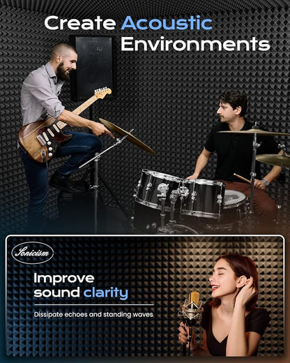 Sonicism Sound Proof Foam Panels