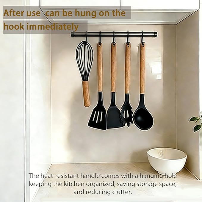 Silicone Cooking Utensils Set