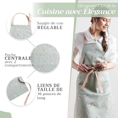 Maison d' Hermine 100% Cotton Apron
