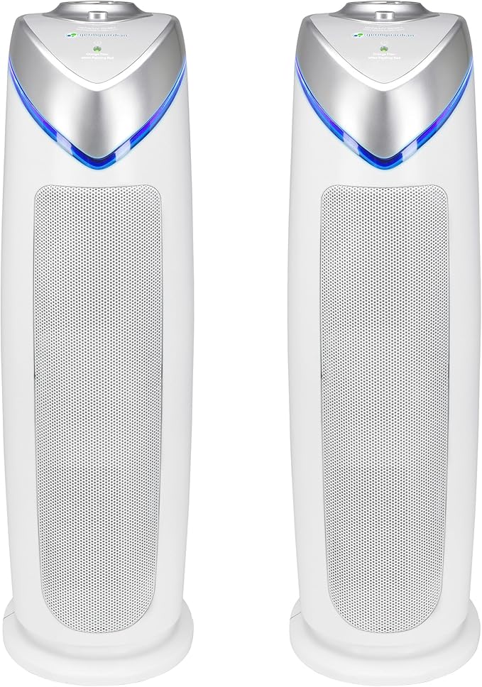GermGuardian Air Purifier with HEPA 13 Filter, Removes 99.97% of Pollutants
