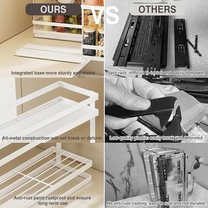 Magheo Pull Out Spice Rack Organizer