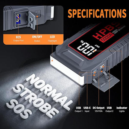 HPBS Car Jump Starter
