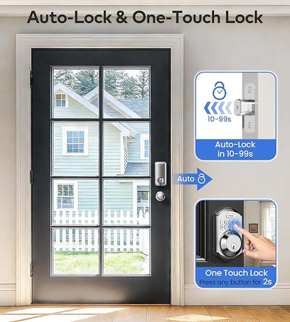 TEEHO TE001K Keyless Entry Door Lock