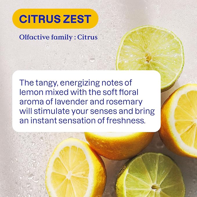 ATTITUDE Dish Soap Refill, EWG Verified, Plant-Based & Vegan Dishwashing Liquid, Naturally Derived, Citrus Zest Scent, 135.3 Fl Oz