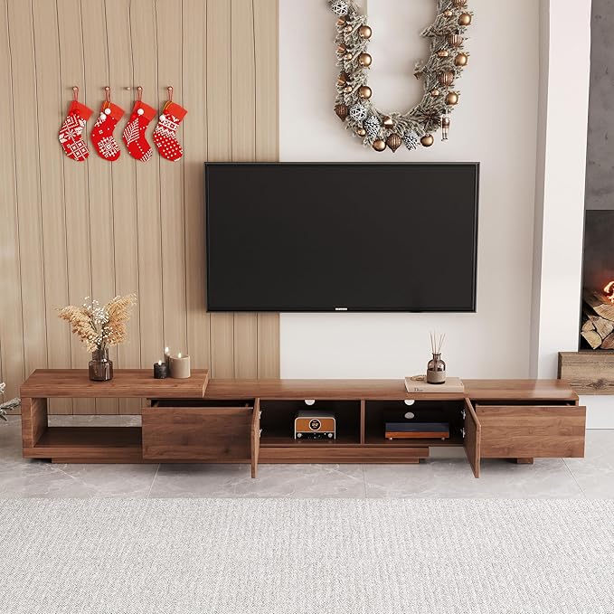 NessCarsti Mid Century Modern TV Stand