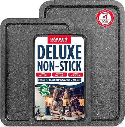 BAKKEN 3-Piece Kitchen Baking Pans