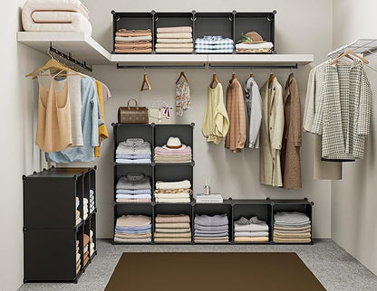 6-Cube Storage Organizer, Closet Organizer Storage Cabinet Shelf Bookcase