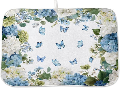 Spring Dish Drying Mat 18x24 Inches