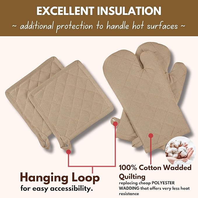 Native Fab Pot Holders and Oven Mitts Sets