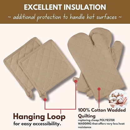 Native Fab Pot Holders and Oven Mitts Sets