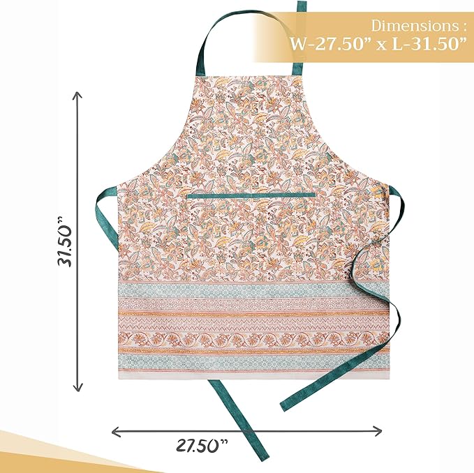Maison d' Hermine 100% Cotton Apron
