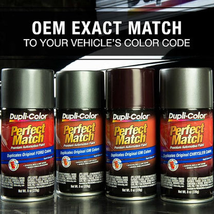 Dupli-Color EBHY18057 Perfect Match Automotive Spray Paint - Hyundai Power White Pearl, W1-8 oz. Aerosol Can