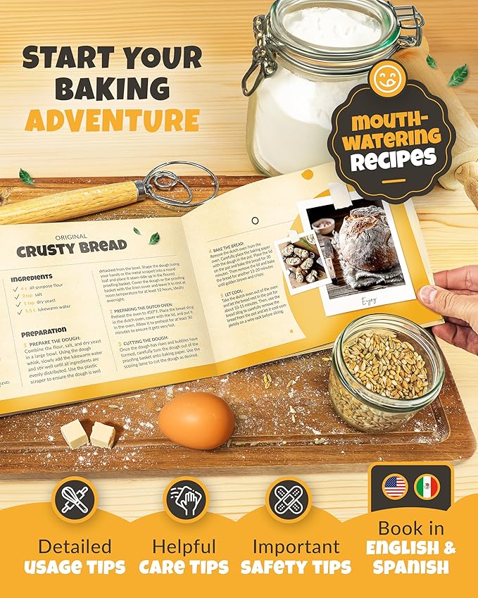 CRUSTLOVE Cast Iron Bread-Pan
