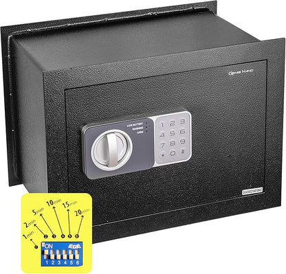 Genie Hand – Time Delay Safe, Anti Robbery Safe Box, Timed Controlled Opening –
