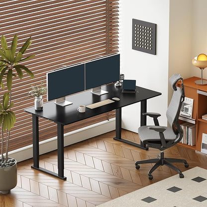 SANODESK 4-Leg Standing Desk, Electric Height Adjustable Desk