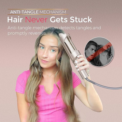Upgraded Automatic Rotating Curling Iron