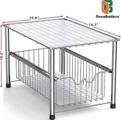 DecoBrothers Stackable Under Sink Organizer