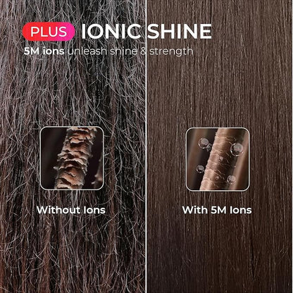 TYMO Ring Plus Ionic Hair Straightener Brush