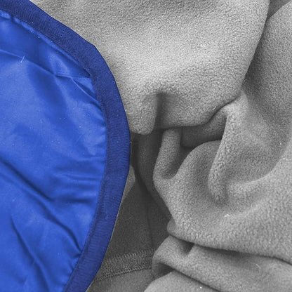 Threadart Outdoor Rainproof & Windproof Thick Stadium Blanket | for Camping, Picnic, Sports, Festivals, Football, Baseball, Concerts, Parks, Beach 55" x 79"