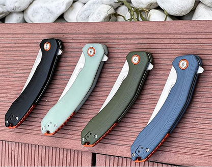 CJRB Folding Knife Gobi (J1906) AR-RPM9 Powder Steel G10 Handle Pocket Knife EDC Knife Black