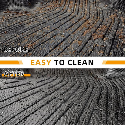Floor Mats for Honda Accord Sedan 2008-2012(Gas ONLY), NOT for Coupe, Custom Fit Accord Sedan LX LX-S EX EX-L LX-P SE LX Premium Floor Mats, TPE All Weather Protection Waterproof Cargo Liner