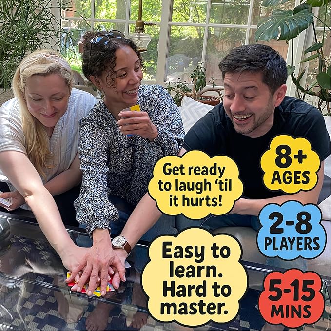 Mishy Match Award-Winning Card Game for Adults & Teens - Hilarious Brain-Melting Party Game - Silly Gifts for Adults & Teens - Mensa Games - Funny Card Games