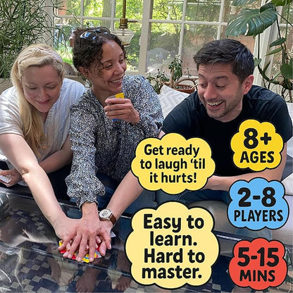 Mishy Match Award-Winning Card Game for Adults & Teens - Hilarious Brain-Melting Party Game - Silly Gifts for Adults & Teens - Mensa Games - Funny Card Games